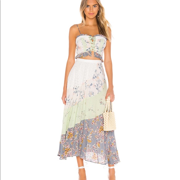 LoveShackFancy Dresses & Skirts - NWT Free People In the Flowers Set